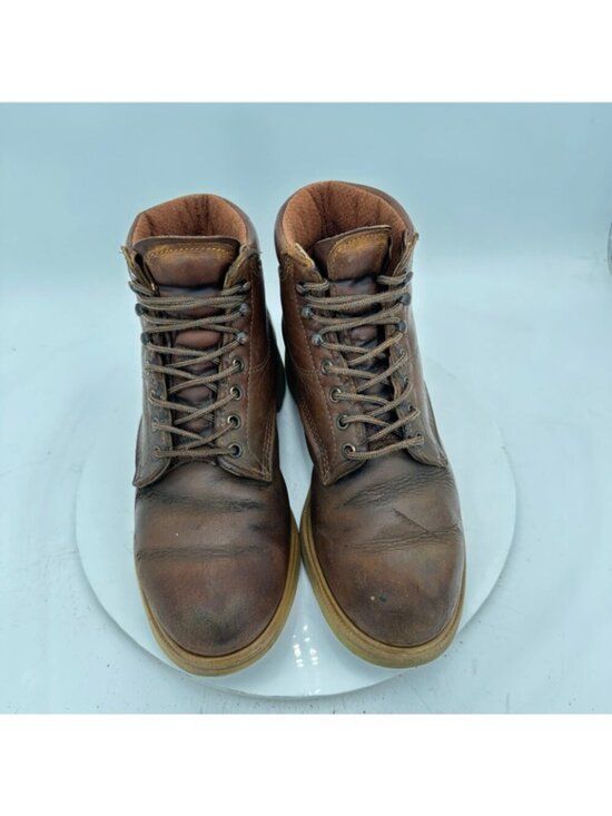 Red Wing Men Size 9.5D Brown Distressed Leather Ankle Work Boot main image 9